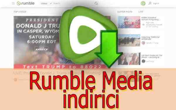 Rumble medya indir (videolar ve fotoğraflar)