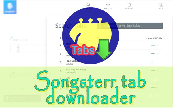 Songsterr.com download tablature