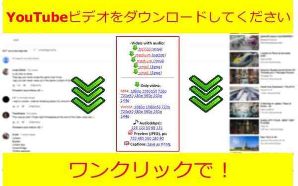 YouTubeからビデオ、写真、字幕をダウンロードしてください