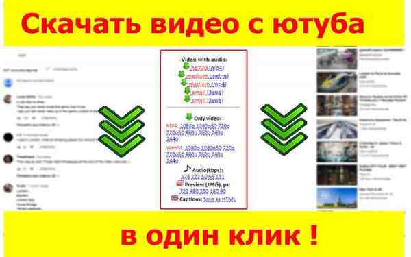 Скачать видео, фото и субтитры с Ютуб